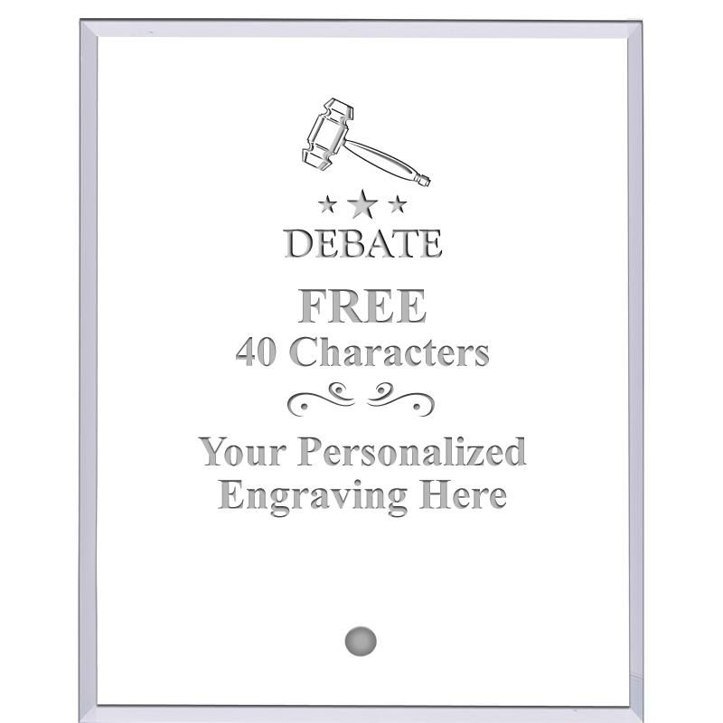 5" ECONOMY CLEAR ACRYLIC