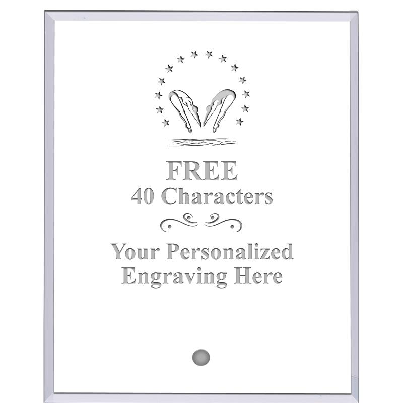 5" ECONOMY CLEAR ACRYLIC