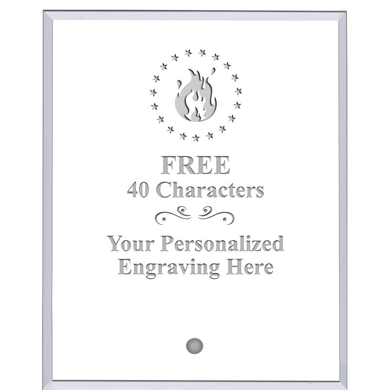 5" ECONOMY CLEAR ACRYLIC