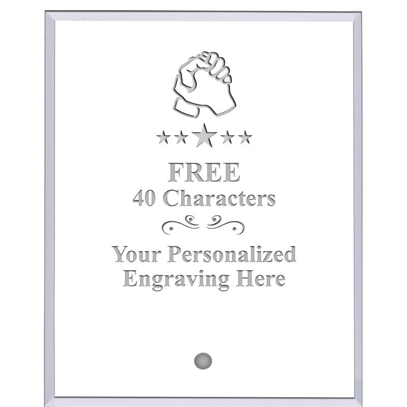 5" ECONOMY CLEAR ACRYLIC