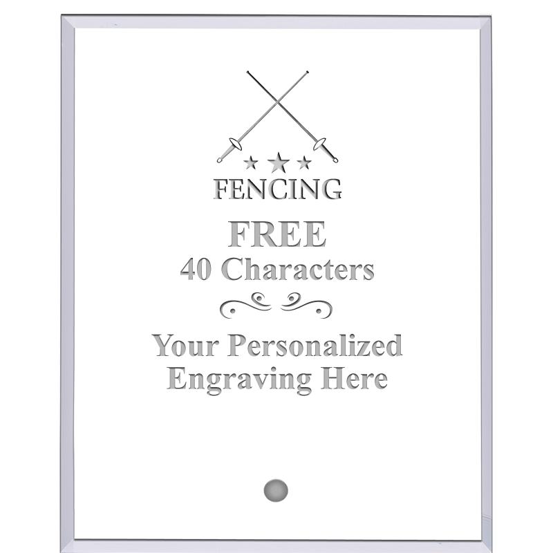 5" ECONOMY CLEAR ACRYLIC