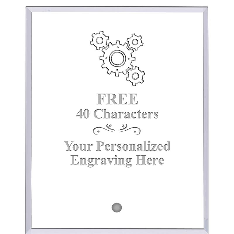 5" ECONOMY CLEAR ACRYLIC