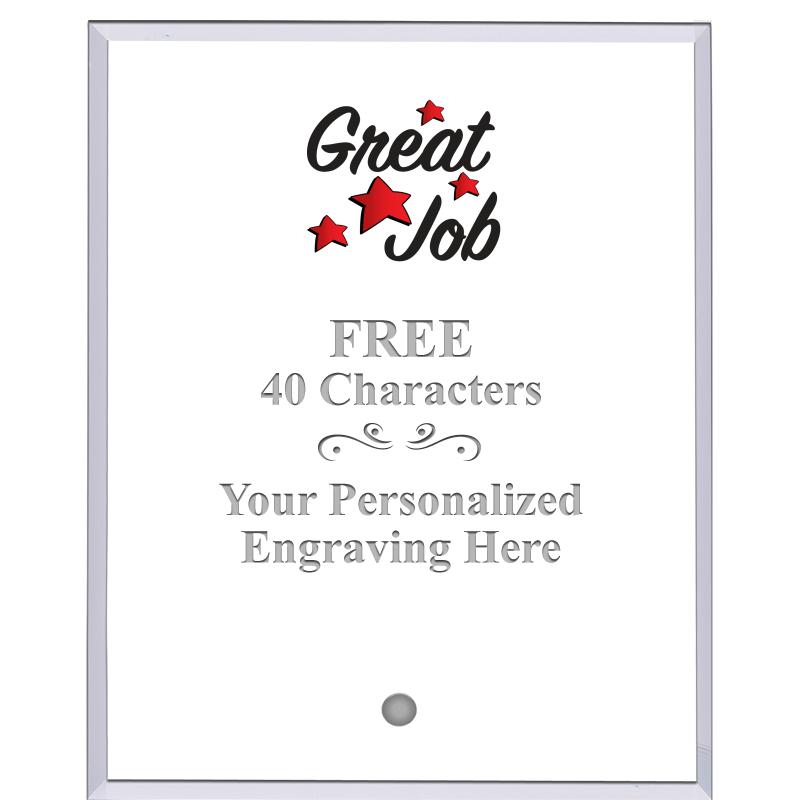 5" ECONOMY CLEAR ACRYLIC