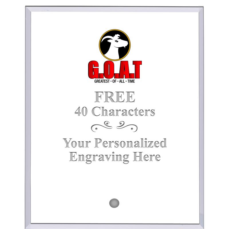 5" ECONOMY CLEAR ACRYLIC