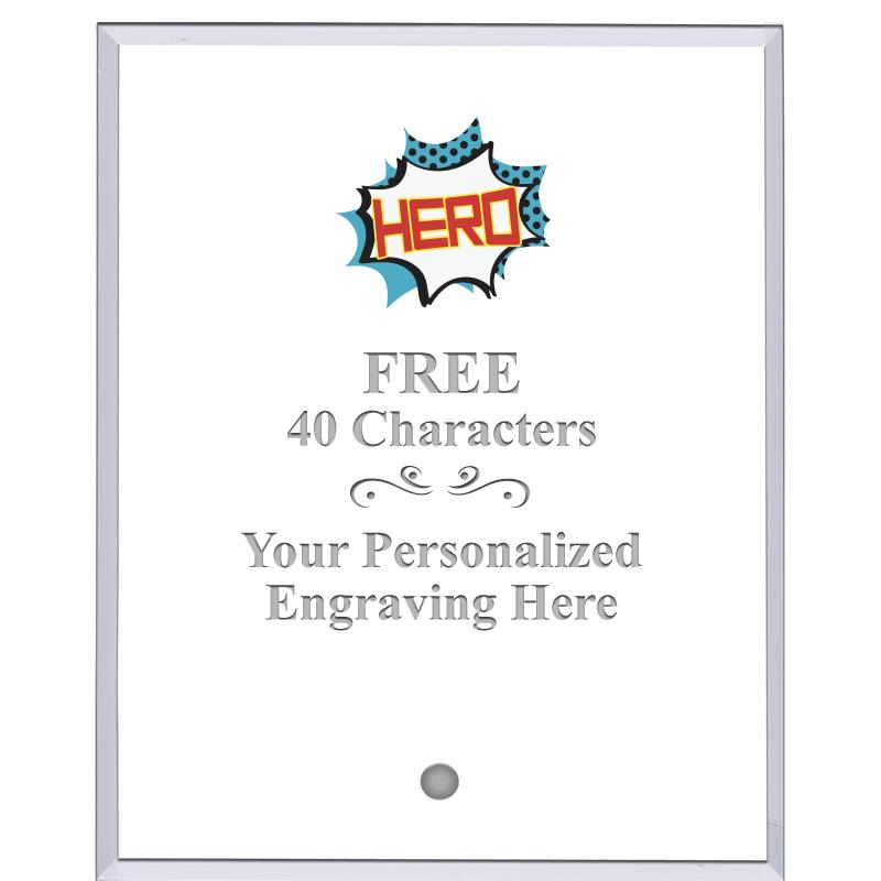 5" ECONOMY CLEAR ACRYLIC