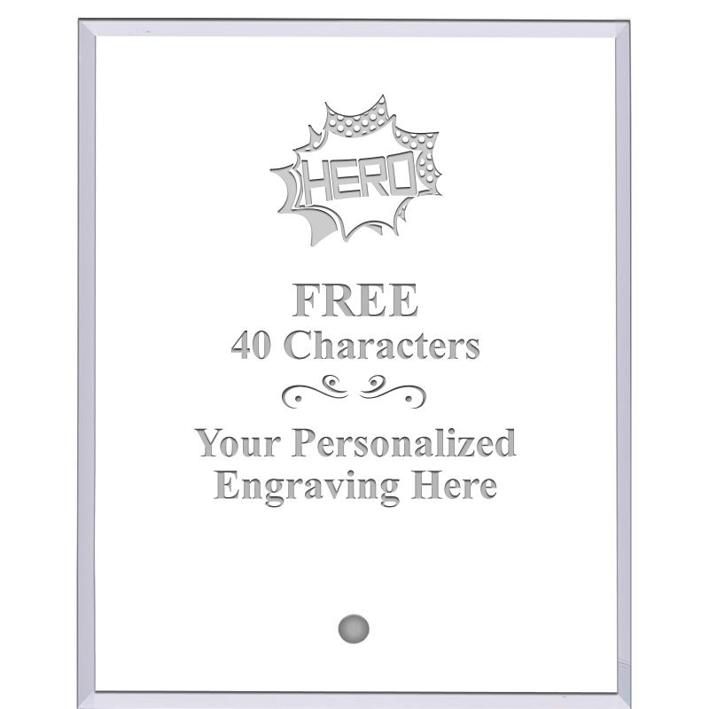 5" ECONOMY CLEAR ACRYLIC