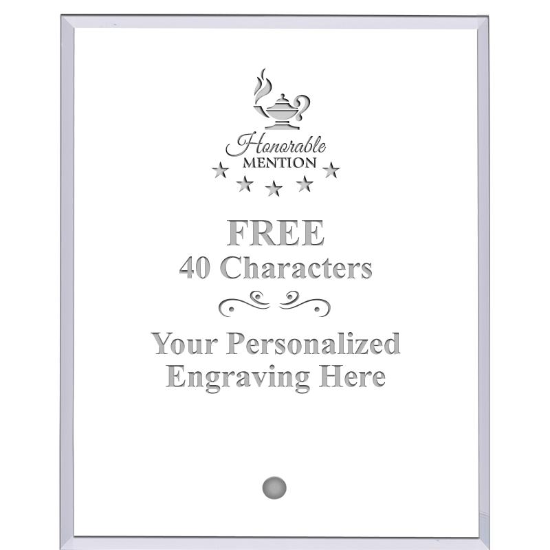 5" ECONOMY CLEAR ACRYLIC