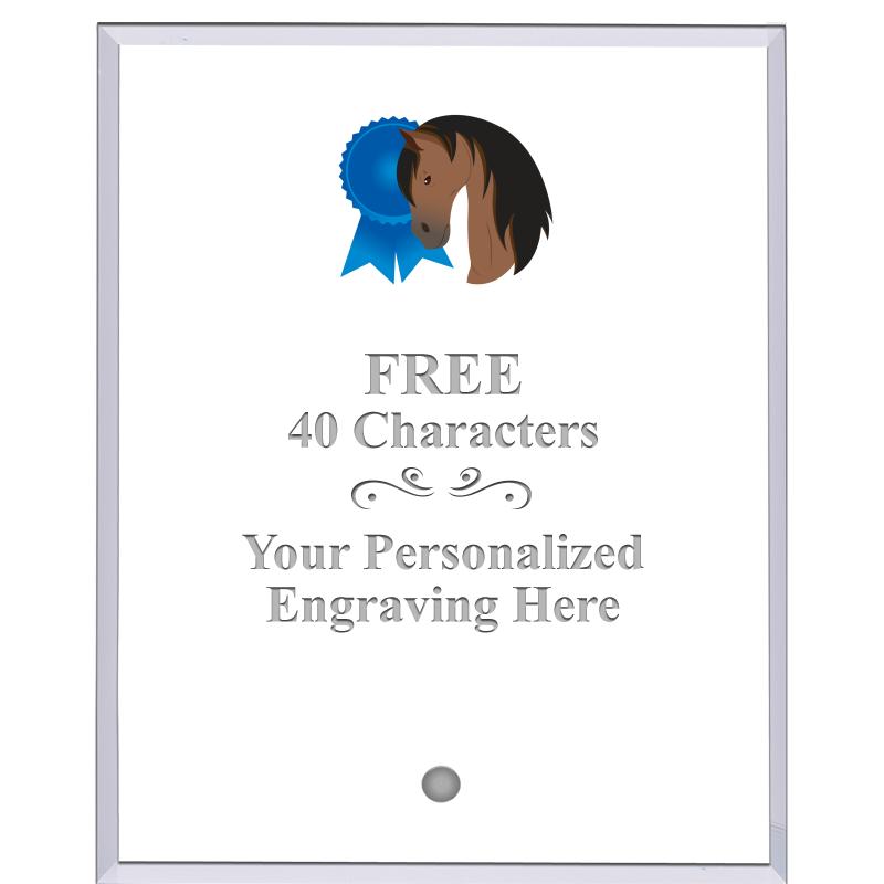 5" ECONOMY CLEAR ACRYLIC