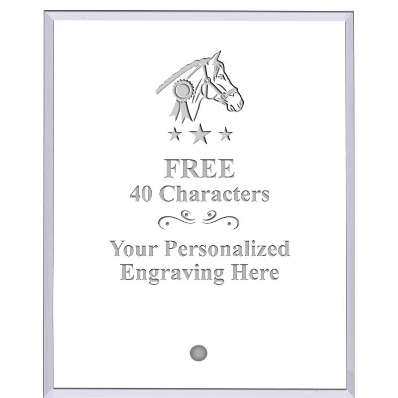 5" ECONOMY CLEAR ACRYLIC