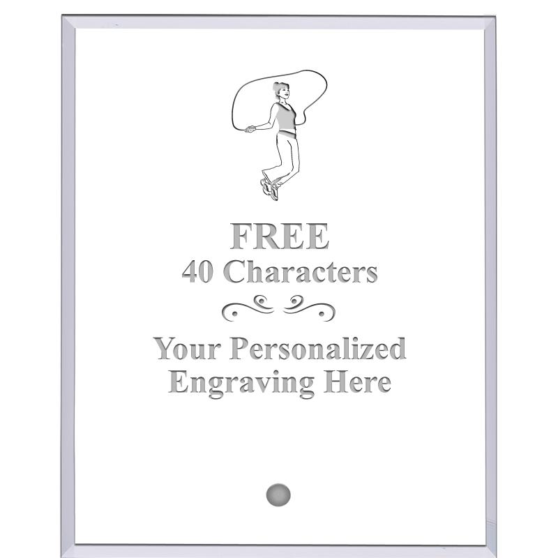 5" ECONOMY CLEAR ACRYLIC