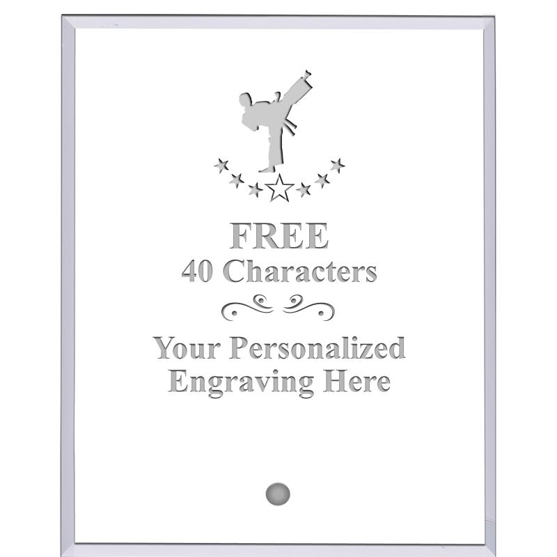 5" ECONOMY CLEAR ACRYLIC