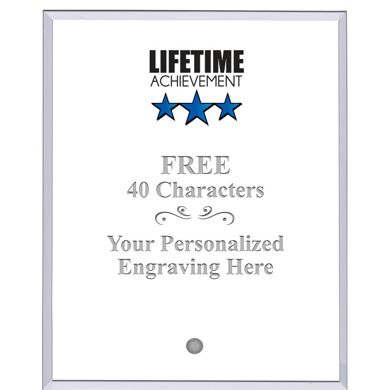 5" ECONOMY CLEAR ACRYLIC