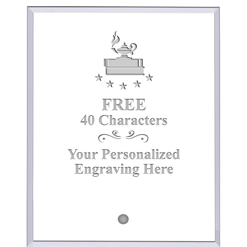 5" ECONOMY CLEAR ACRYLIC