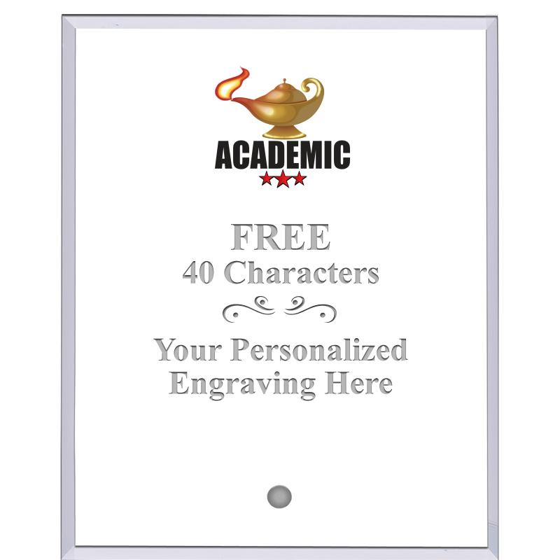 5" ECONOMY CLEAR ACRYLIC