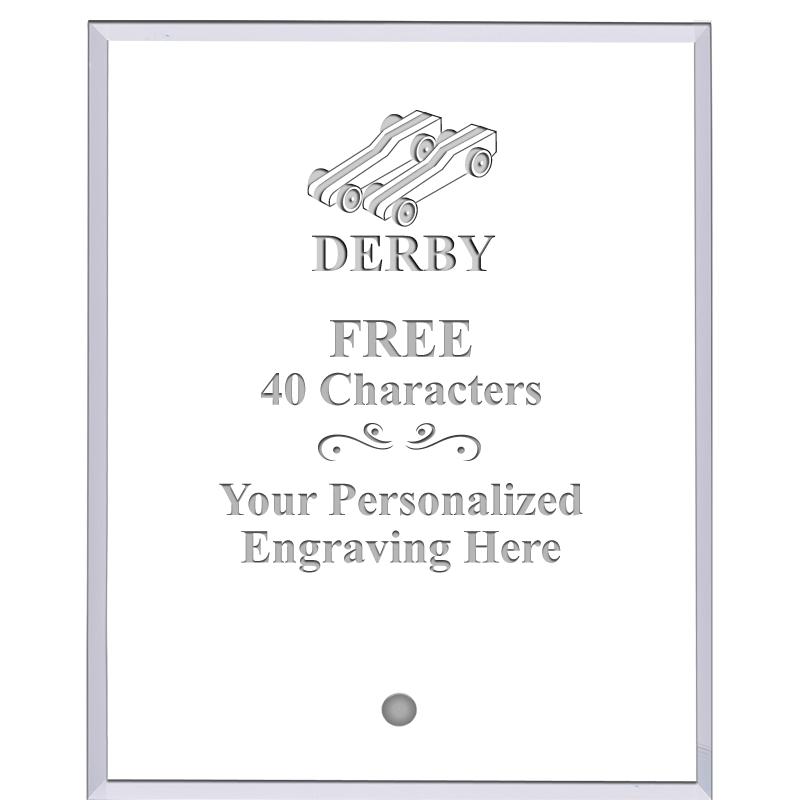 5" ECONOMY CLEAR ACRYLIC