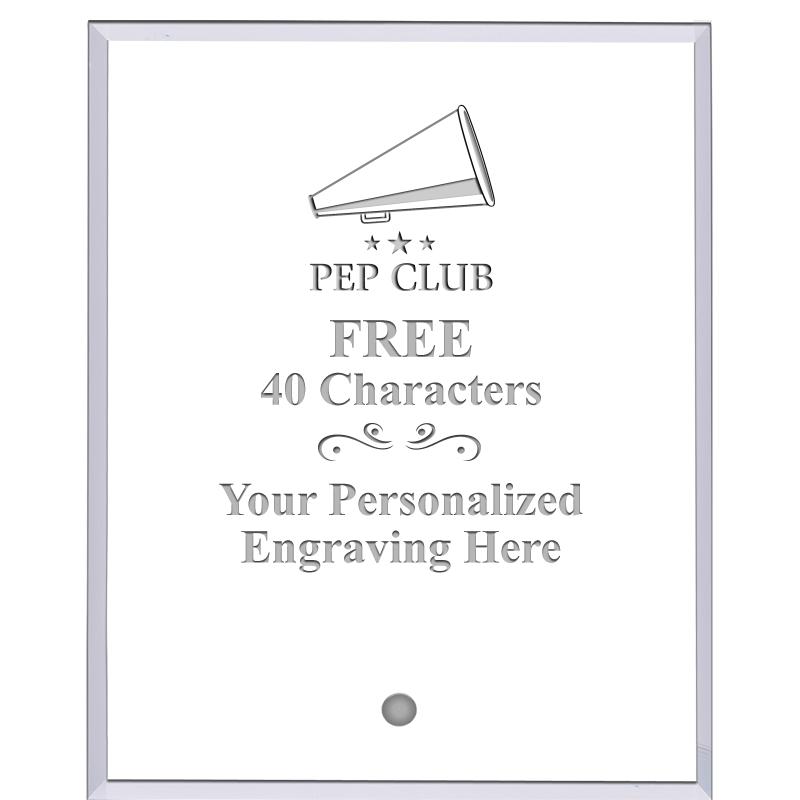 5" ECONOMY CLEAR ACRYLIC