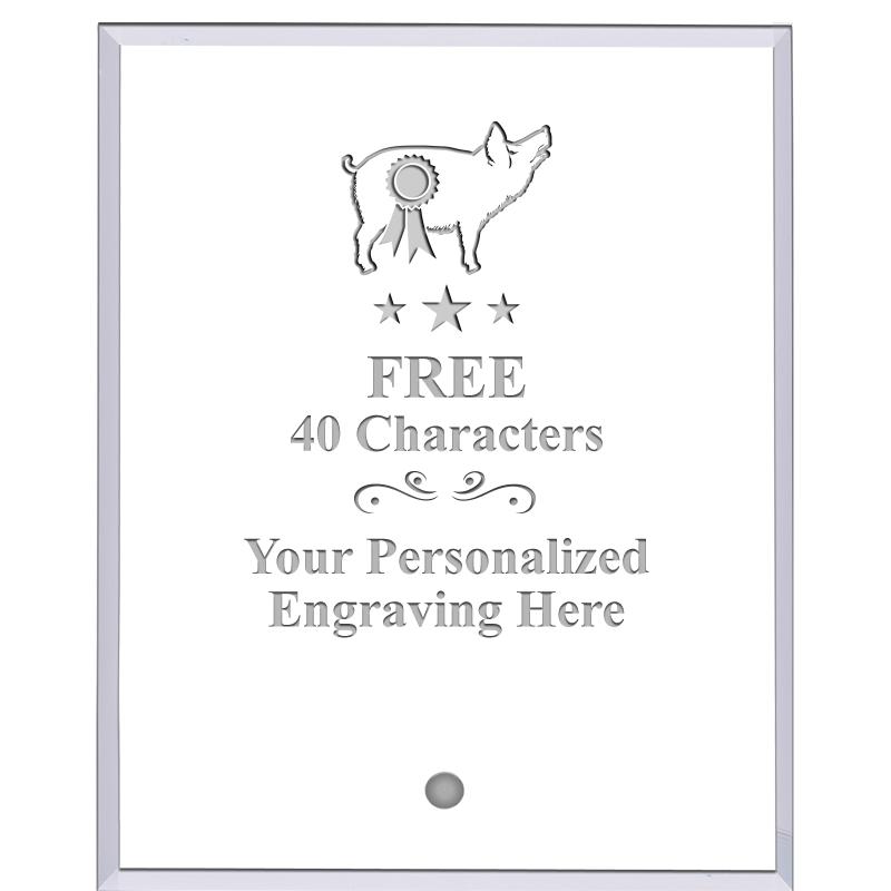 5" ECONOMY CLEAR ACRYLIC