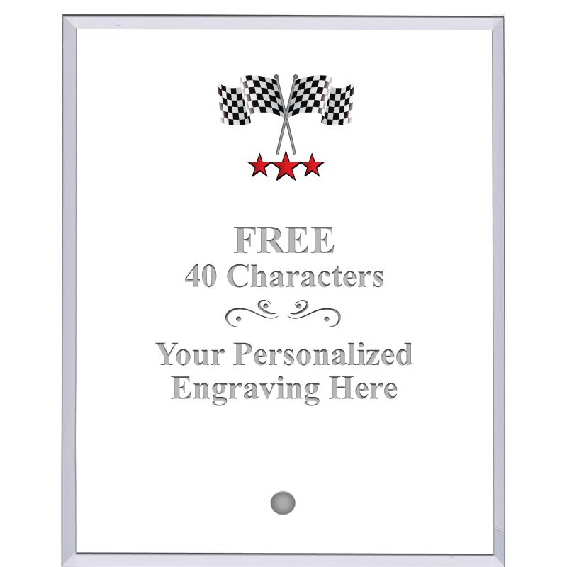 5" ECONOMY CLEAR ACRYLIC