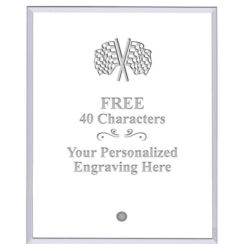 5" ECONOMY CLEAR ACRYLIC