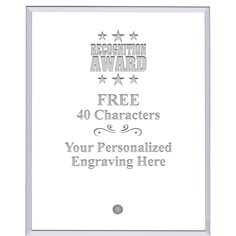 5" ECONOMY CLEAR ACRYLIC