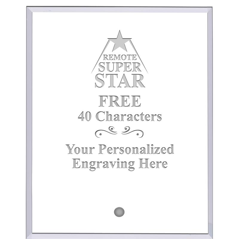 5" ECONOMY CLEAR ACRYLIC