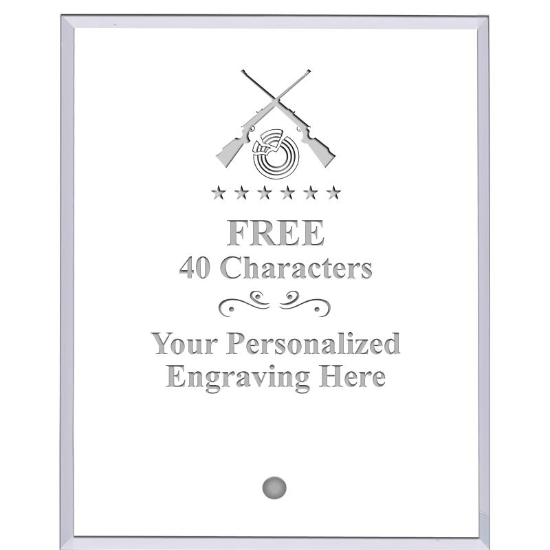 5" ECONOMY CLEAR ACRYLIC