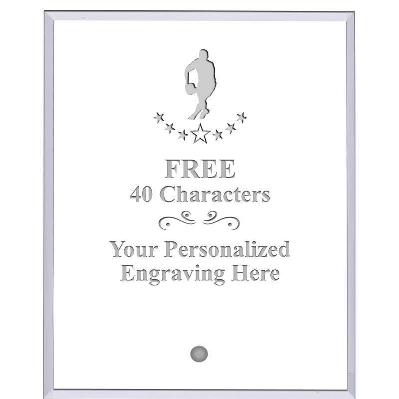 5" ECONOMY CLEAR ACRYLIC