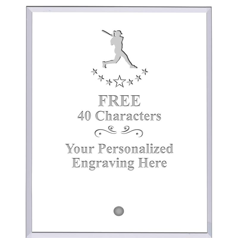 5" ECONOMY CLEAR ACRYLIC