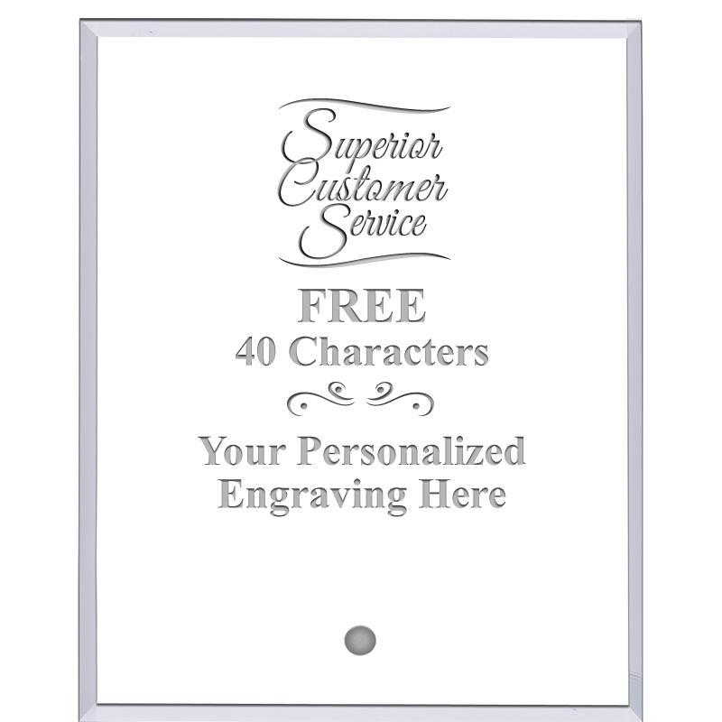 5" ECONOMY CLEAR ACRYLIC