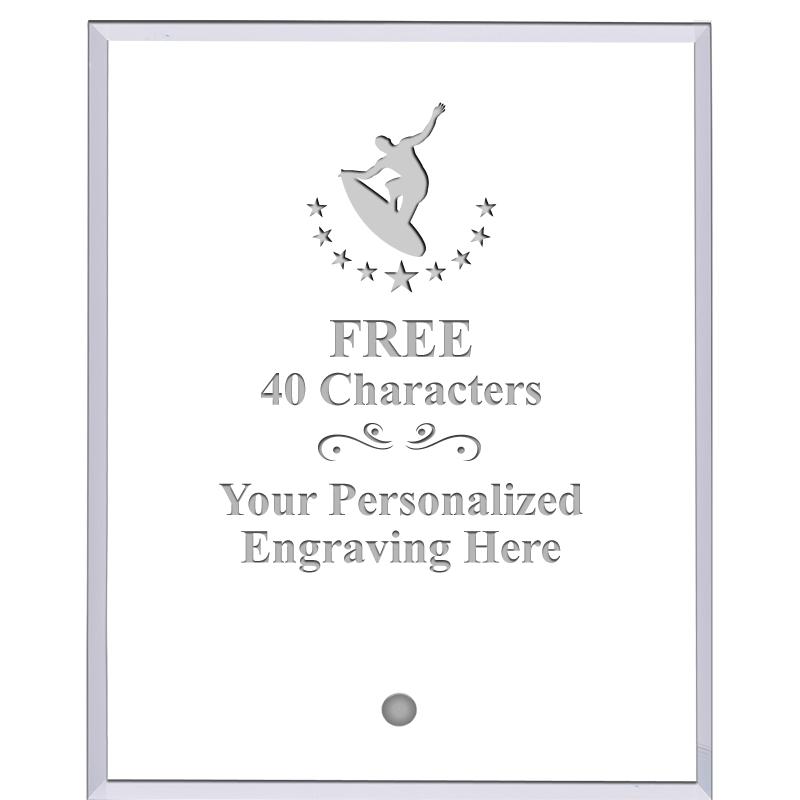 5" ECONOMY CLEAR ACRYLIC