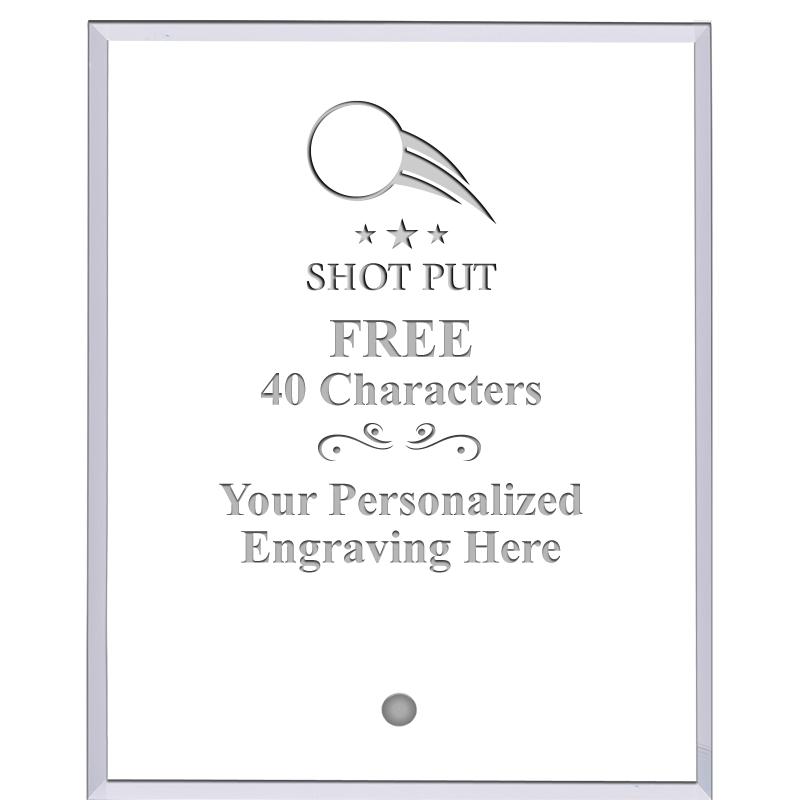 5" ECONOMY CLEAR ACRYLIC