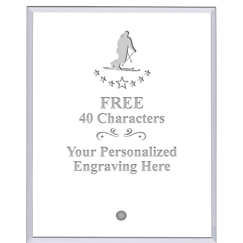 5" ECONOMY CLEAR ACRYLIC