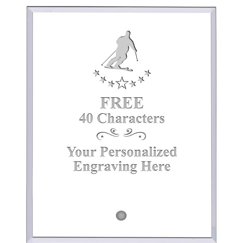 5" ECONOMY CLEAR ACRYLIC