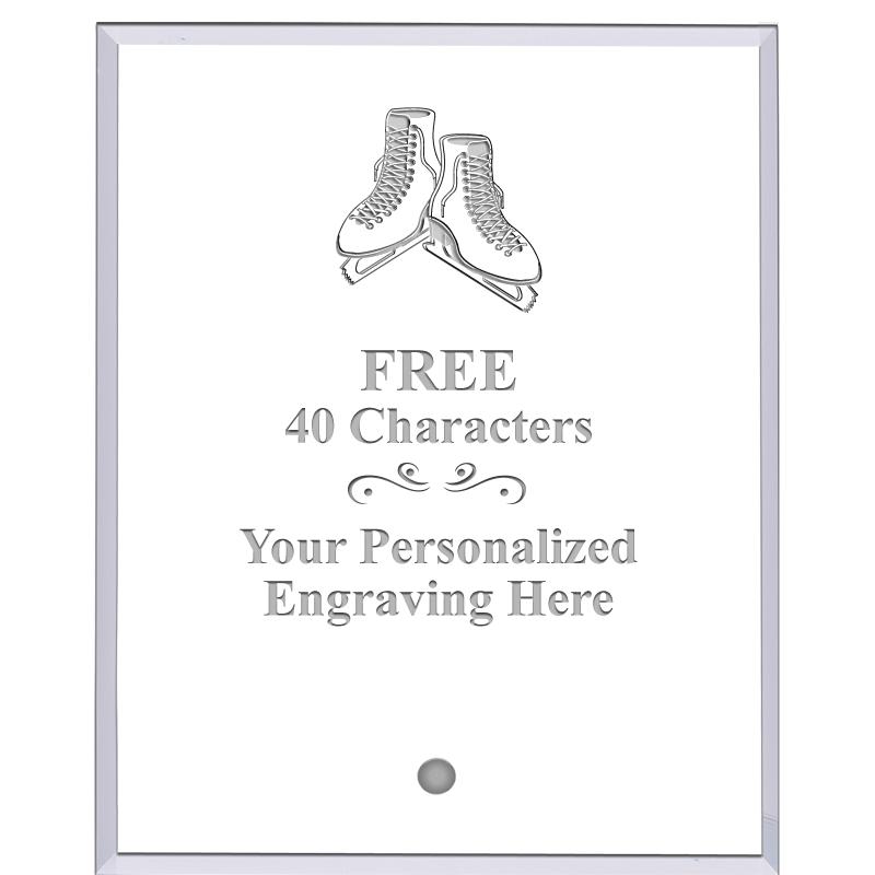 5" ECONOMY CLEAR ACRYLIC