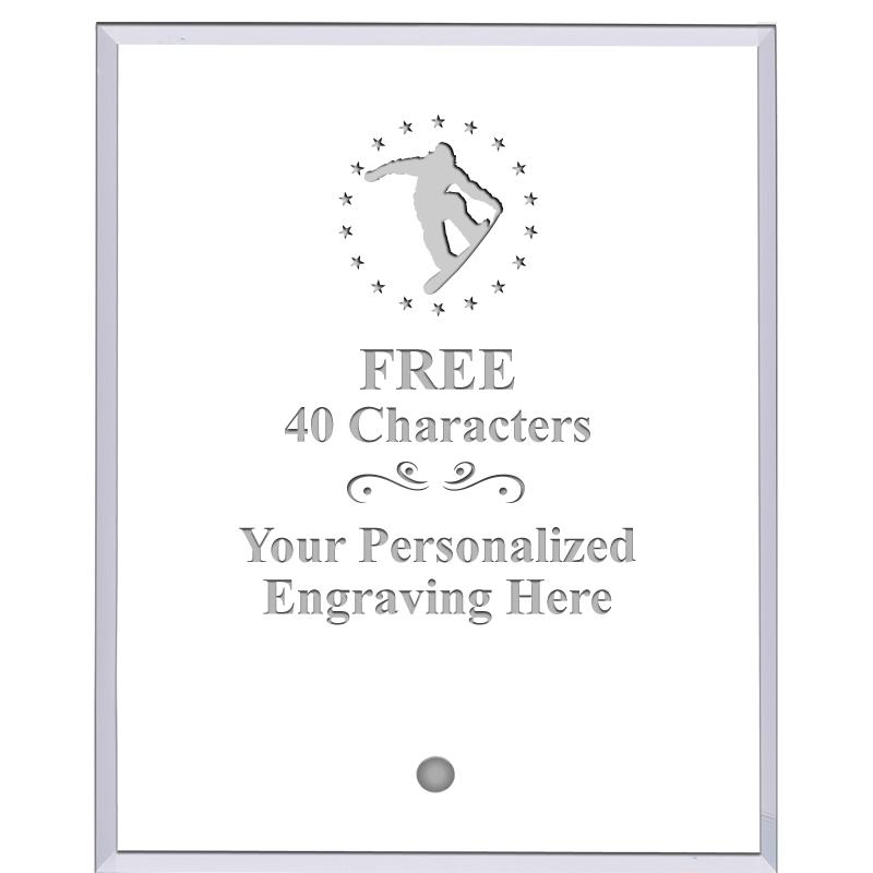 5" ECONOMY CLEAR ACRYLIC