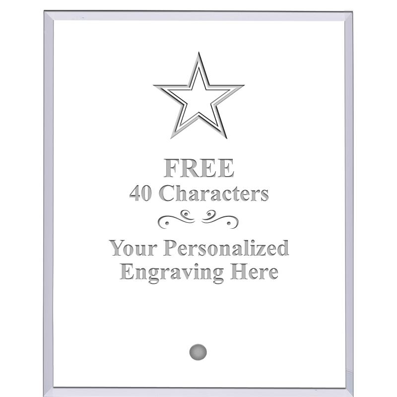 5" ECONOMY CLEAR ACRYLIC