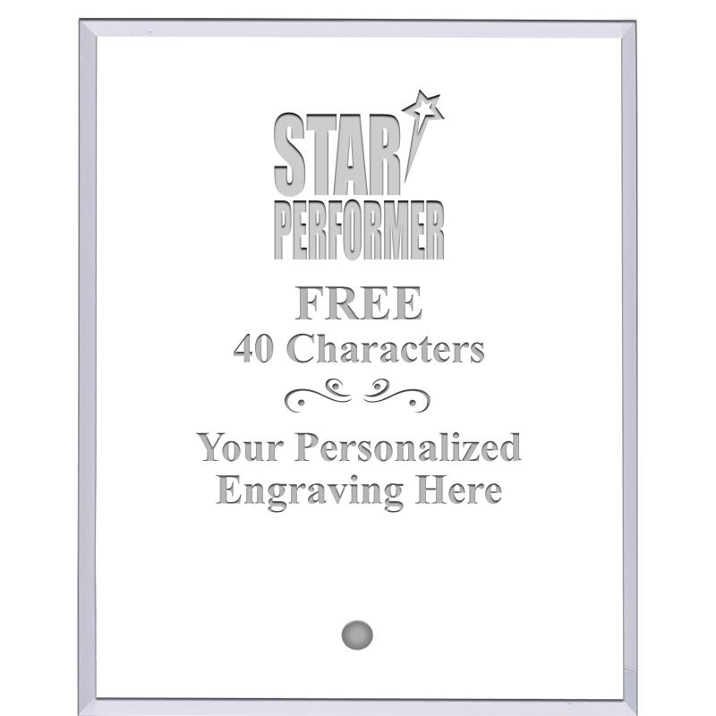 5" ECONOMY CLEAR ACRYLIC