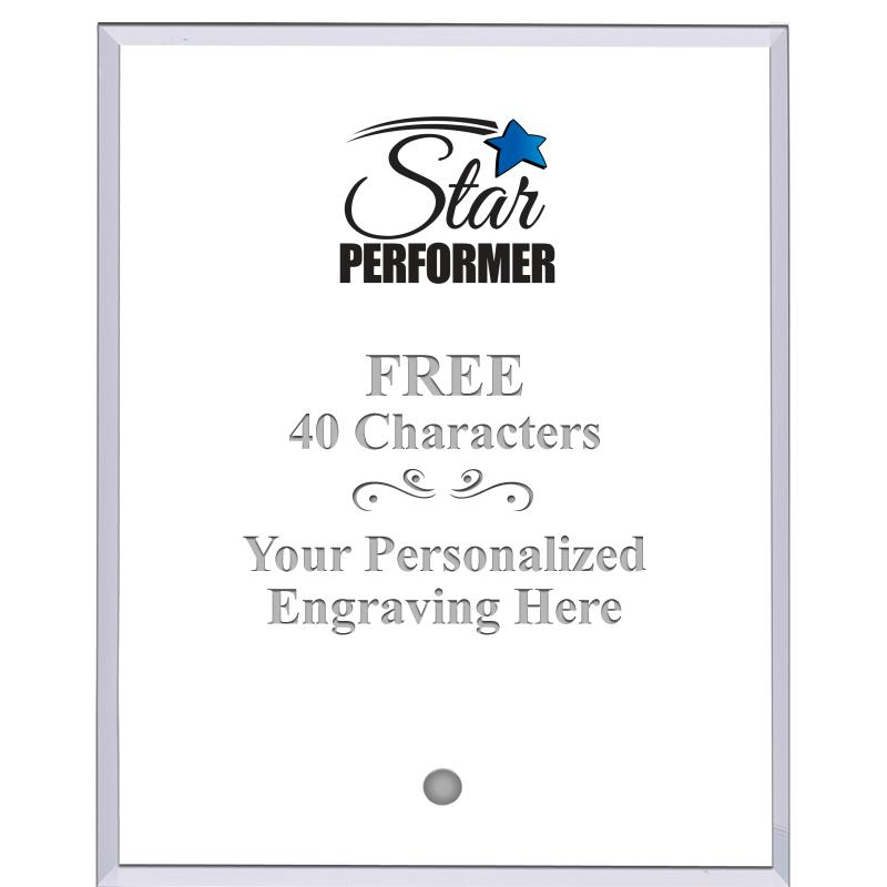 5" ECONOMY CLEAR ACRYLIC