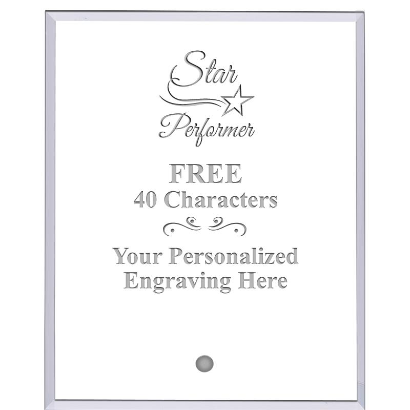 5" ECONOMY CLEAR ACRYLIC