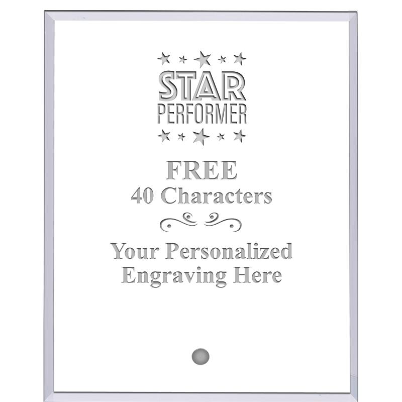 5" ECONOMY CLEAR ACRYLIC