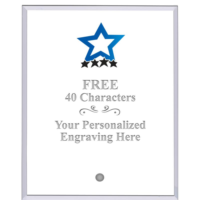 5" ECONOMY CLEAR ACRYLIC