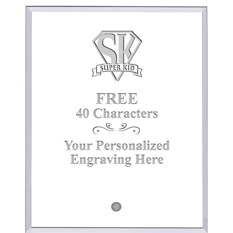 5" ECONOMY CLEAR ACRYLIC