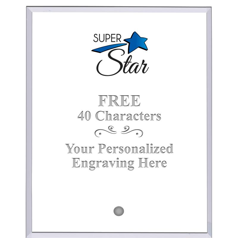 5" ECONOMY CLEAR ACRYLIC