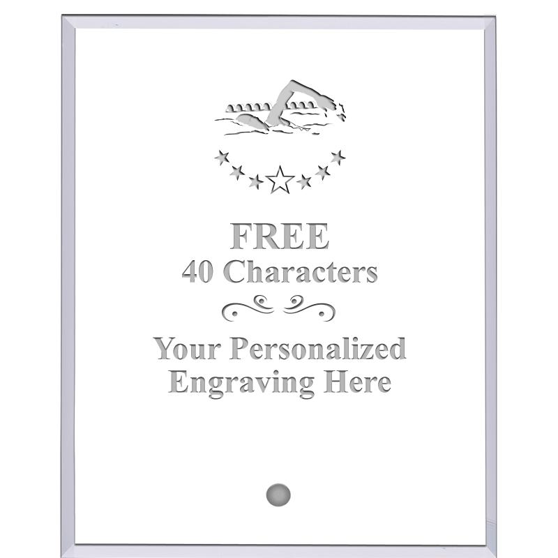 5" ECONOMY CLEAR ACRYLIC