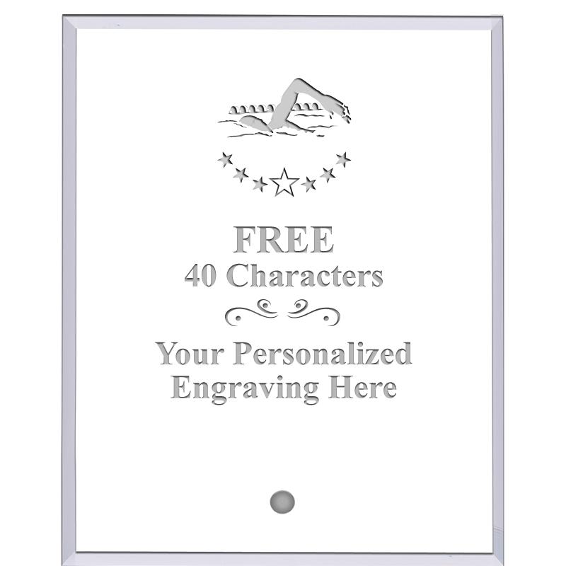 5" ECONOMY CLEAR ACRYLIC