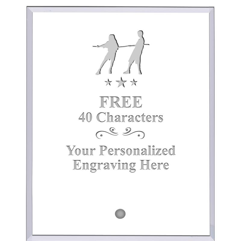 5" ECONOMY CLEAR ACRYLIC