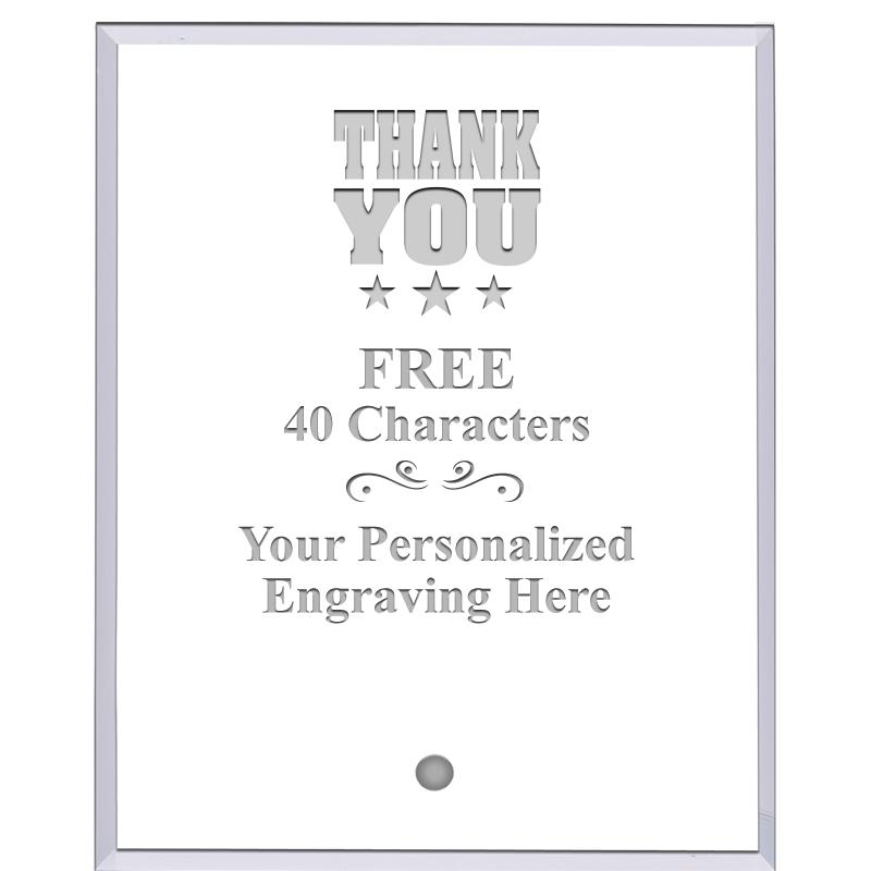 5" ECONOMY CLEAR ACRYLIC