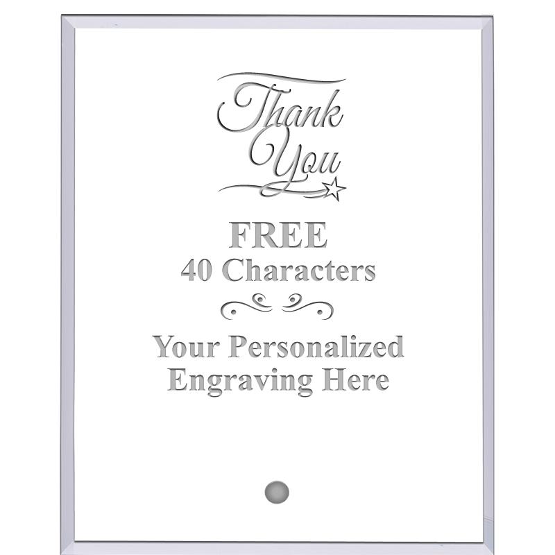 5" ECONOMY CLEAR ACRYLIC