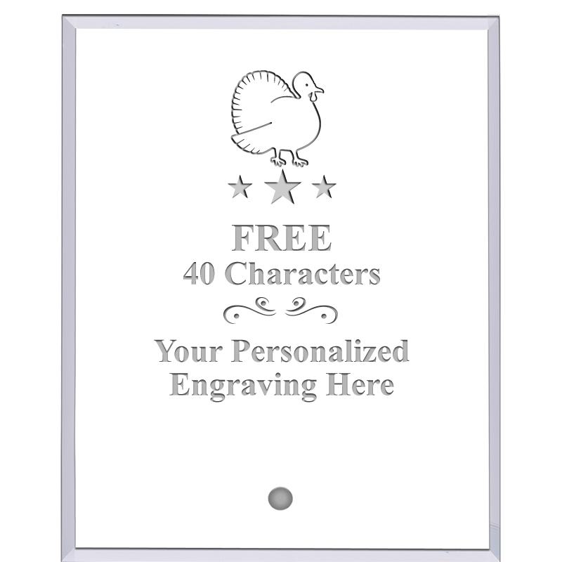 5" ECONOMY CLEAR ACRYLIC