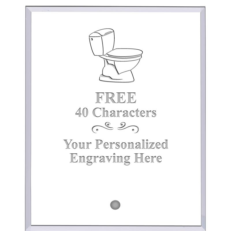 5" ECONOMY CLEAR ACRYLIC